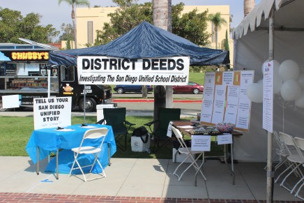 District Deeds Booth at Politifest