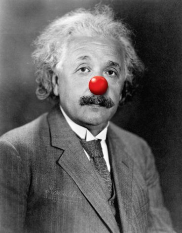 Albert Einstein publishes his Unified Red Nose Theory.