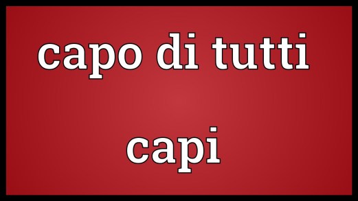capo di tutti capi